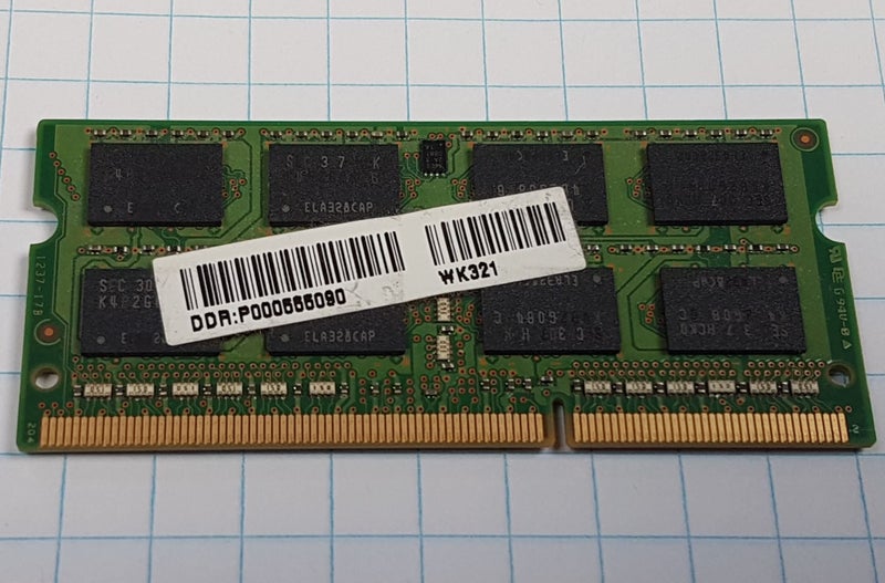4GB DDR3 Laptop RAM SODIMM Samsung 2Rx8 PC3-12800S-11-10-F2 M471B5273CH0-CK0 Carousel 2