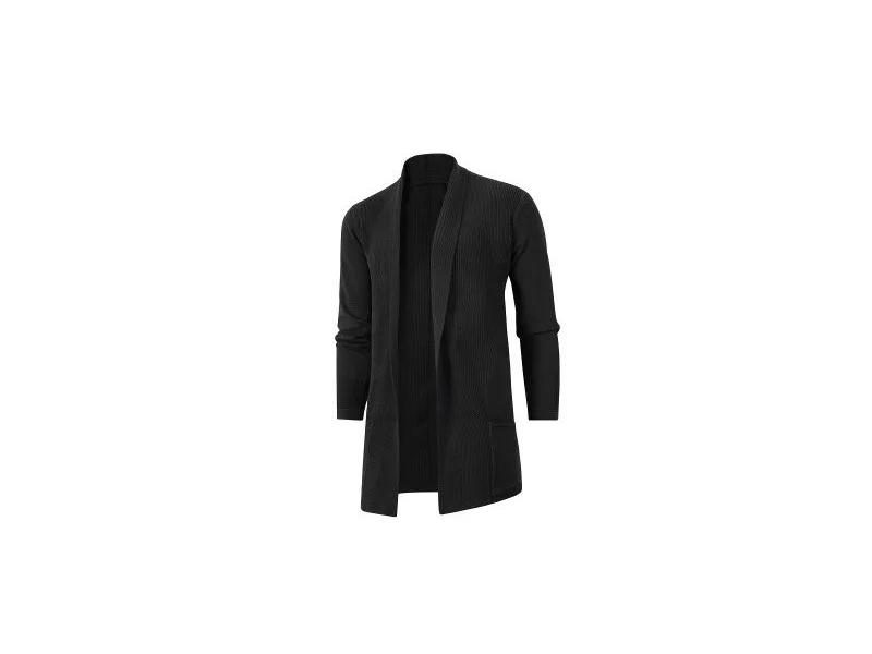 Cashmere Padded Knitted Sweater Coat For Men Carousel 1