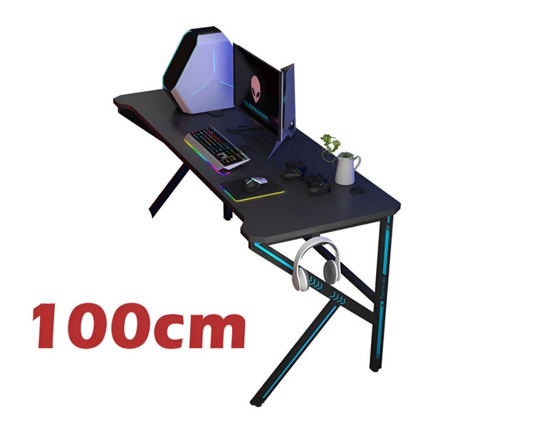 Gaming Desk Computer Desk Table (OVER STOCKED) Carousel 1