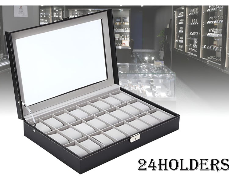 Wrist Watch Display Box - (NZ Clearance) Carousel 1
