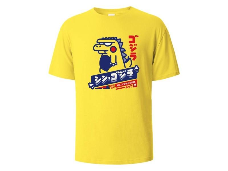 Cotton Oversize Casual Monsters Print T-Shirt For Men Women Carousel 1