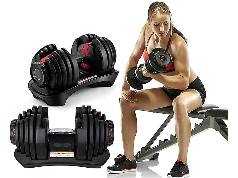 Adjustable Dumbbells Set - 48kg (OVER STOCKED) Carousel 1