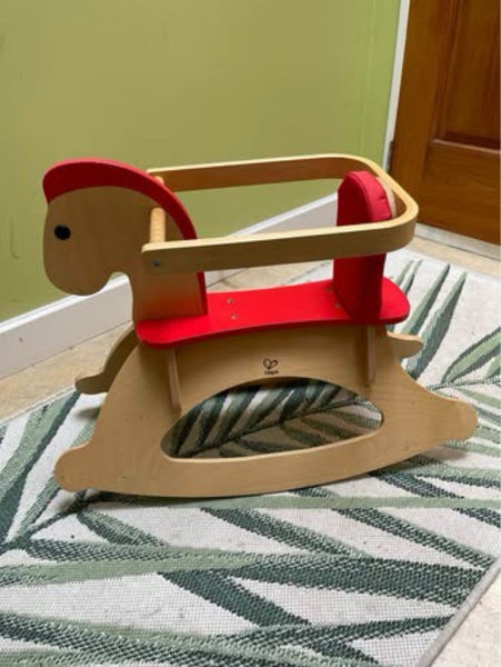 Premium German Designed HAPE WOODEN ROCKING HORSE Carousel 1