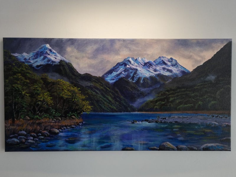 Fiordland Landscape Painting – Eglinton Valley NZ Original Artwork Carousel 2