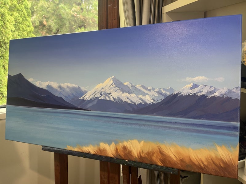 Original oil painting by Linelle Stacey Carousel 1