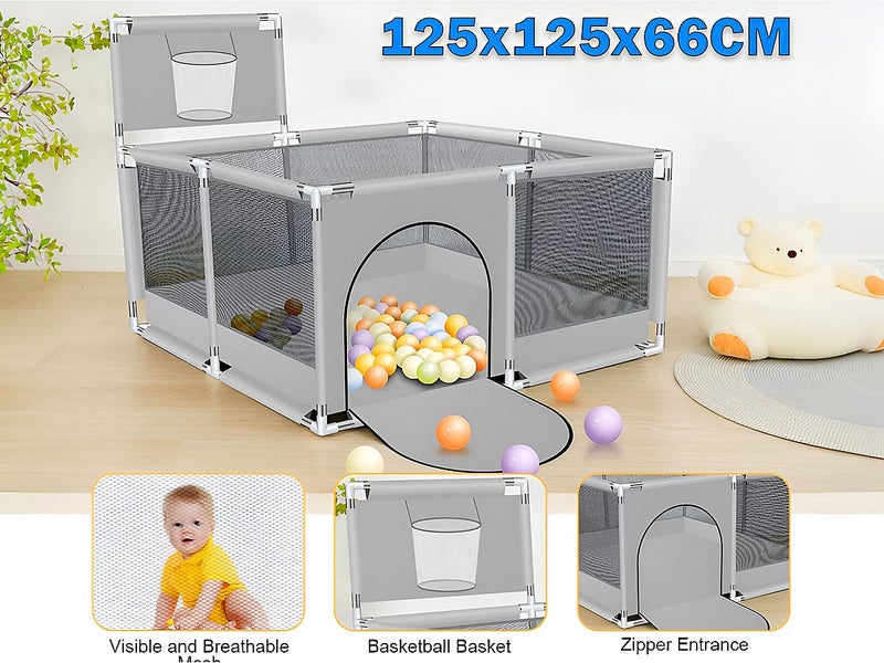 Portable Baby Playpen Fence (OVER STOCKED) Carousel 1