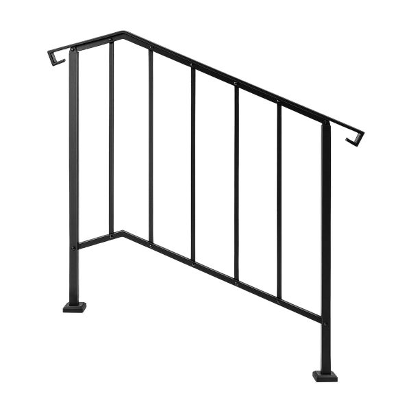 Stair Handrail Railings 3-4 Steps Safety Hand Rails Kit Carousel 11