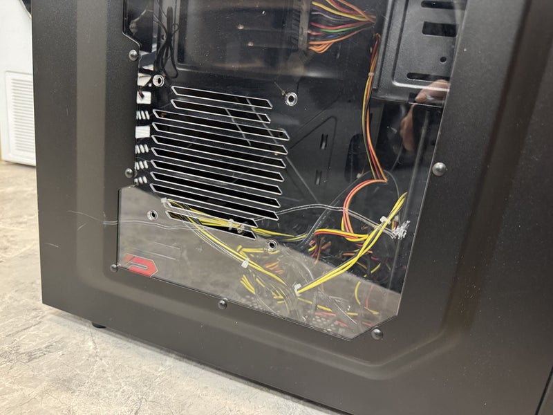 Cooler Master K380 Mid Tower Case + 525W Power Supply + DVD Writer Carousel 8