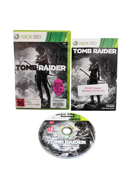 TOMB RAIDER (Xbox 360) *COMPLETE* Carousel 1