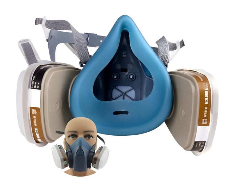 AntiDust Paint Gas Respirator Mask - (NZ CLEARANCE) Carousel 1