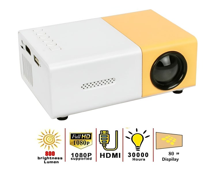 Portable Mini Projector - (NZ CLEARANCE) Carousel 1