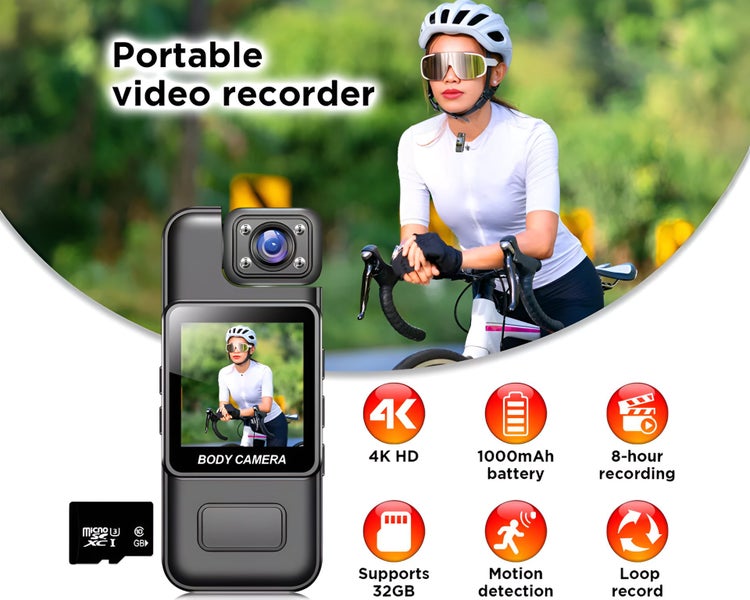 Spy Camera body cam - (NZ CLEARANCE) Carousel 1