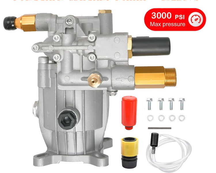 Water Blaster Pump Unit 19.05mm 3/4" Shaft 3000 PSI High Pressure Pump Carousel 1