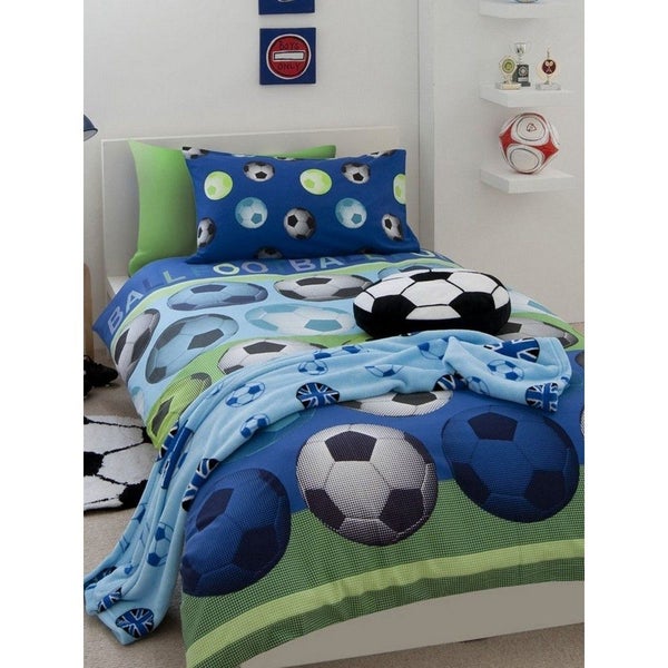 Catherine Lansfield Football Duvet Cover Set Carousel 1