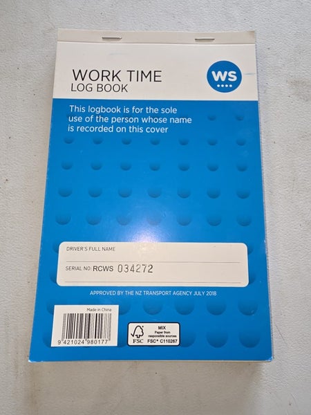 Work Time Logbook Carousel 1