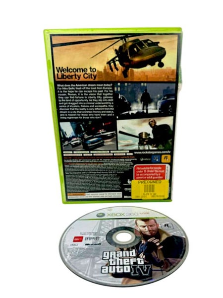 Grand Theft Auto IV (Xbox 360) Scratched Carousel 2