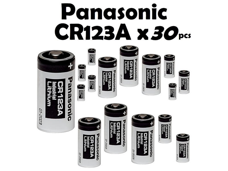 CR123A Panasonic batteries / CR123 Carousel 1
