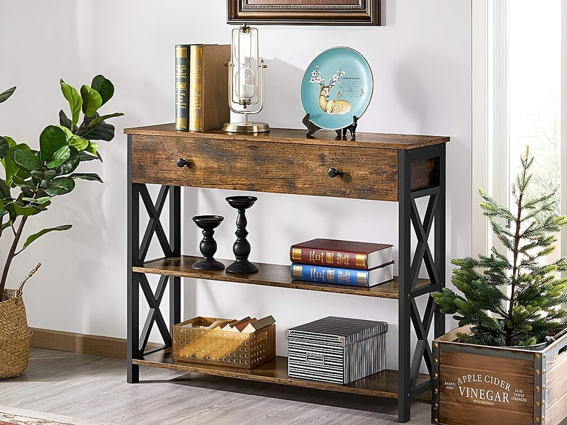 Console Table Hallway Table (Over Stocked) Carousel 1