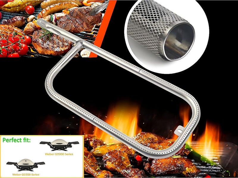 Grill Burner Tube for Weber Q200 Q220 Q2000 Q2200 Series Grills - (NZ Clearance) Carousel 2