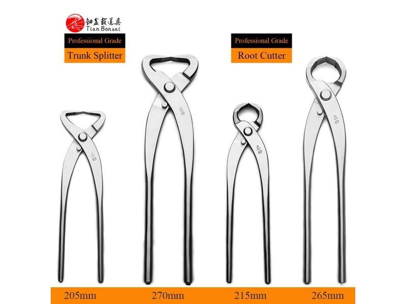 4Cr13MoV Alloy Steel Bonsai Tools Trunk Splitter Root Cutter Carousel 2