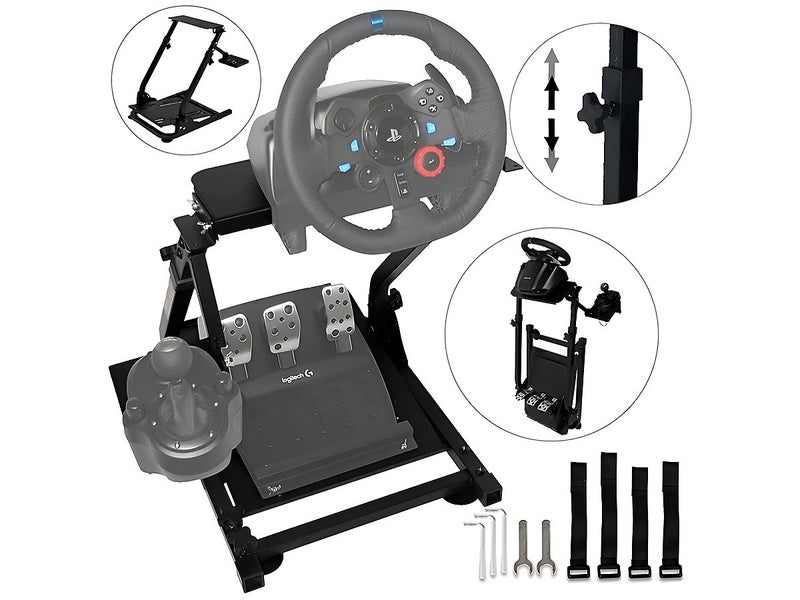 Adjustable Gaming Racing Simulator Wheel Stand NZ Clearance Carousel 1