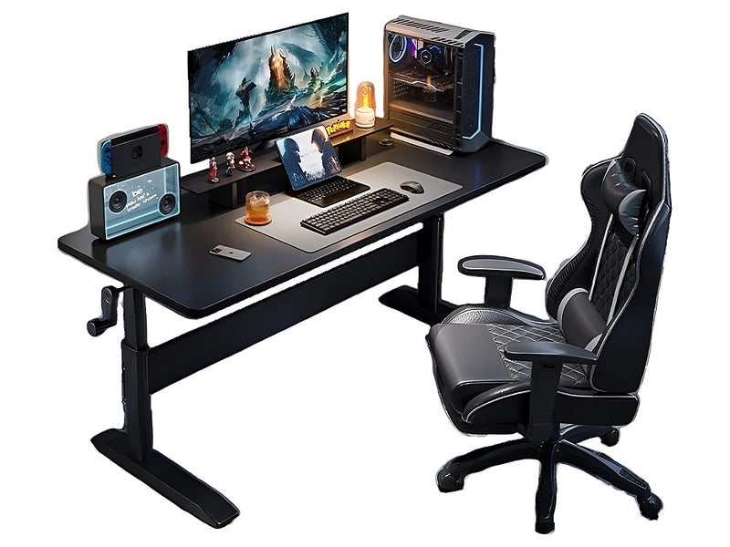 Height Adjustable Desk Carousel 2