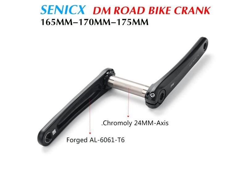 10/11/12 Speed Crank For Road Folding Bike 165mm/170mm/175mm Carousel 1