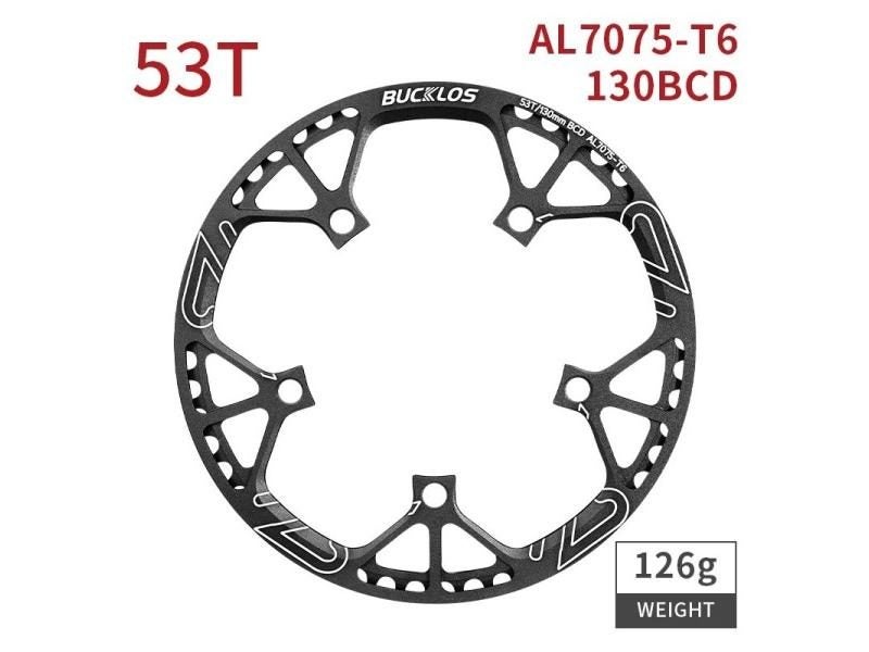 Folding Bike Crankset 130BCD 45T-58T Chainring Carousel 1