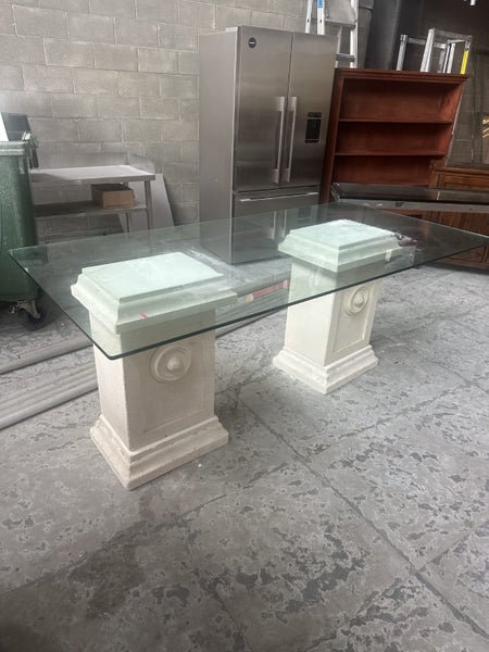 Glass Top Dining table Carousel 1