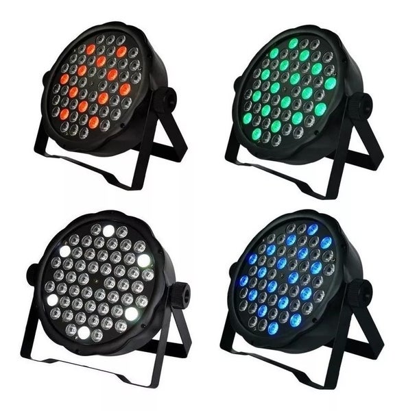 8 X 54 LEDs PAR Lights Professional DMX-512 RGB LED Strobe Stage PAR Lights Carousel 1