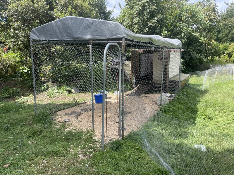 Chicken coop & run $1R just add chickens! Carousel 1