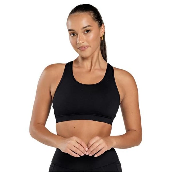 Abi and Joseph Leo Hi-Tech Sports Bra - Black Carousel 1