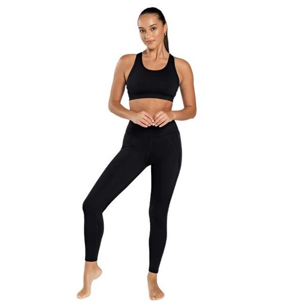 Abi and Joseph Leo Hi-Tech Sports Bra - Black Carousel 2