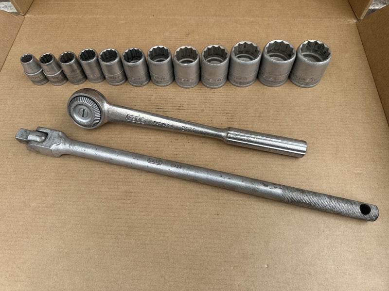Rare Kane Socket Set 1/2” 1950s Carousel 1