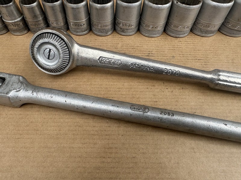 Rare Kane Socket Set 1/2” 1950s Carousel 2