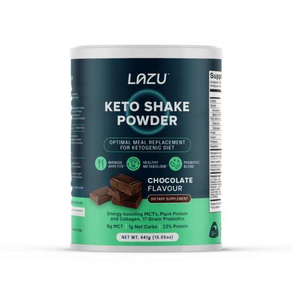 Lazu Keto Shake Powder Chocolate 441 gm Carousel 1