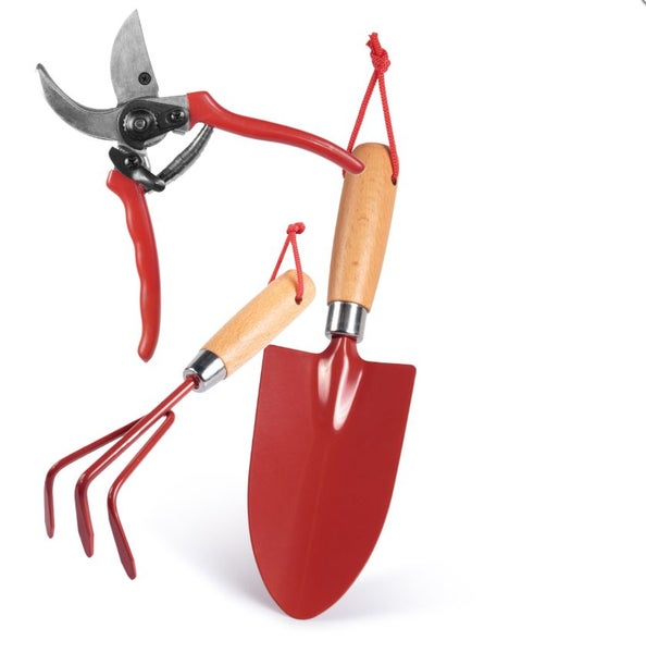 Garden Tool Set x 3 - Red Carousel 1