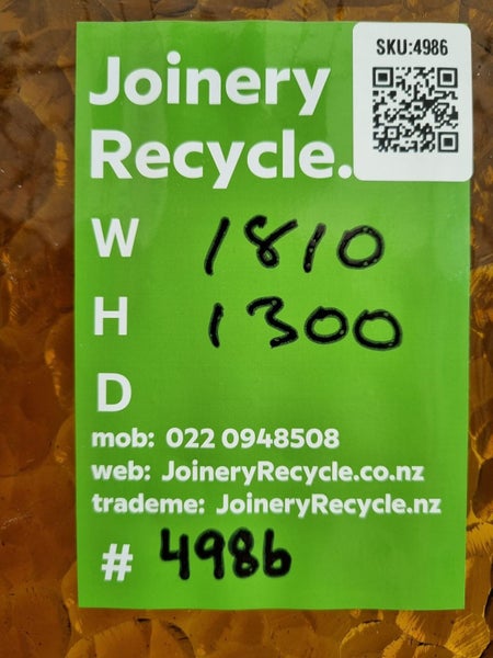 Coloured Glass Wooden BUNGALOW Window 1810 W x 1300 H [#4986] Carousel 11