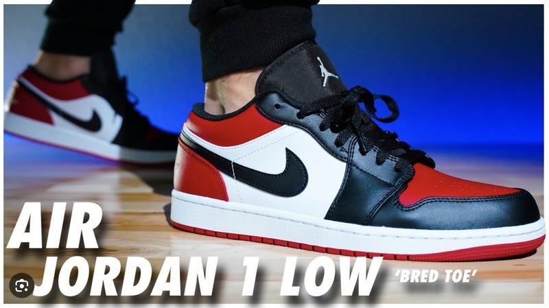 AIR JORDAN 1 LOW SHOES BREA TOE RETRO CHICAGO BULLS 11 50%OFF "SALE" SIZE 14$89 Carousel 1