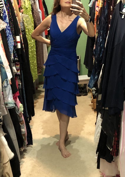 LAURA K Scalloped Cocktail Dress size 12 AS NEW Carousel 2