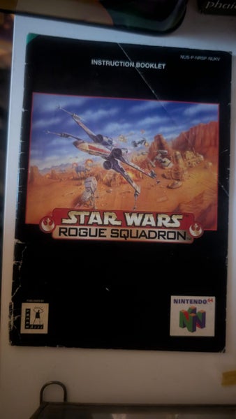Star Wars Rogue Squadron N64 with manual Carousel 2