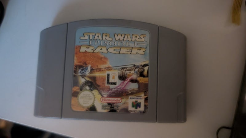 Star Wars Episode 1 Racer N64 with manual Carousel 1