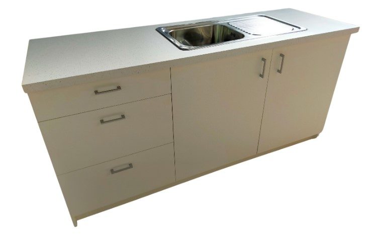 Sink Bench Unit - Perfect for your kitchenette or tiny home - Code SU1800 Carousel 1