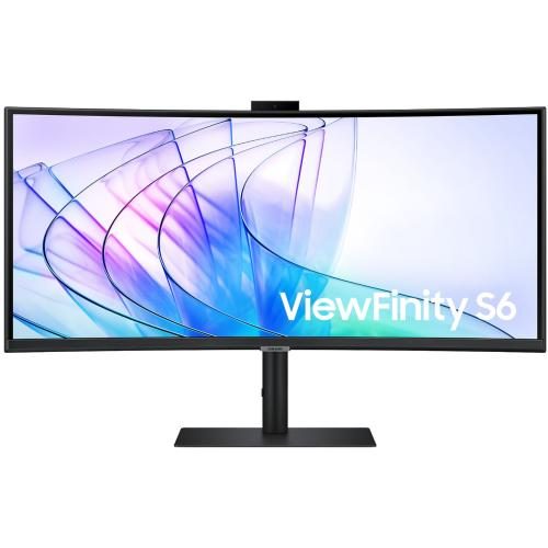 Samsung ViewFinity S65VC 34" Curved Ultrawide Business Monitor with Webcam - Carousel 1