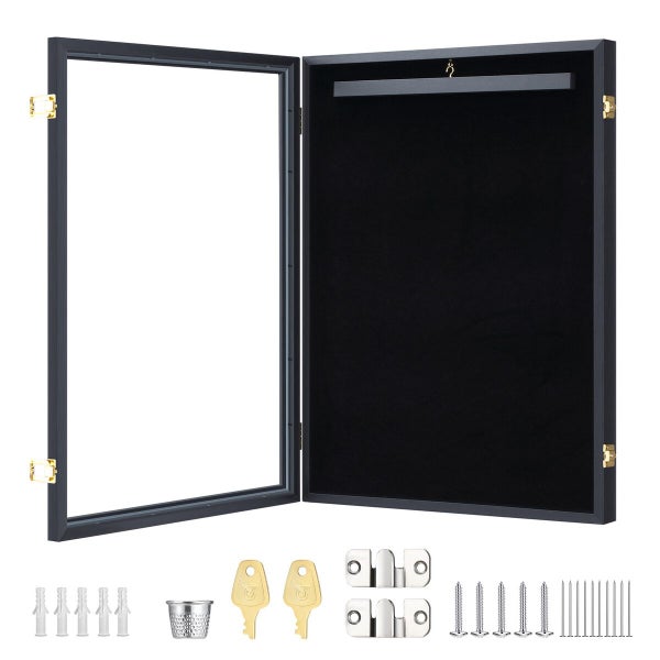 Jersey Shadow Box Frame Sports Memorabilia Display Case Wall Mounting Carousel 13