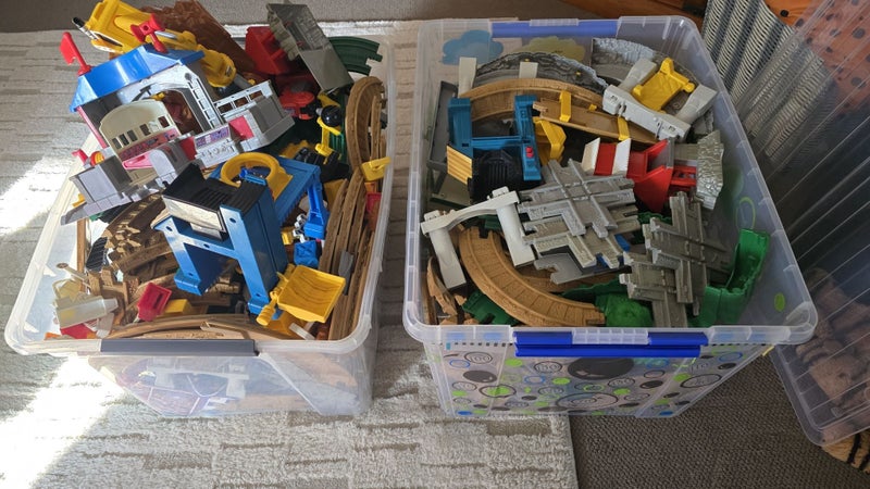 Fisher Price Geo Trax Bulk Lot Carousel 1