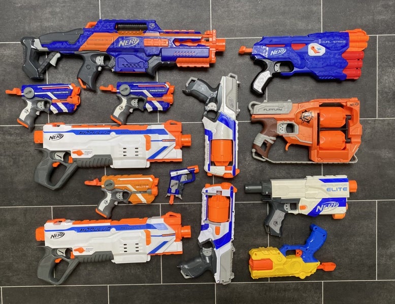 Nerfgun Bundle 10+ Blasters + Darts + Vest (Final Listing) Carousel 1