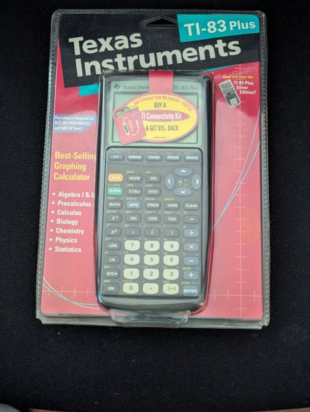 Brand New Texas Instruments TI-83 Plus graphing calculator. Sealed Carousel 1