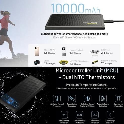 NITECORE 10,000MAH POWER BANK COMPETITION GRADE IPX7 Carousel 6