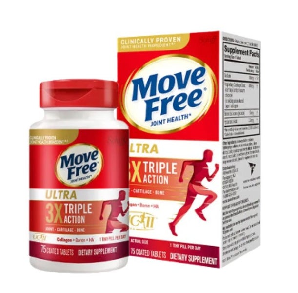 Move Free American Glucosamine Collagen 75 Tablets Carousel 1